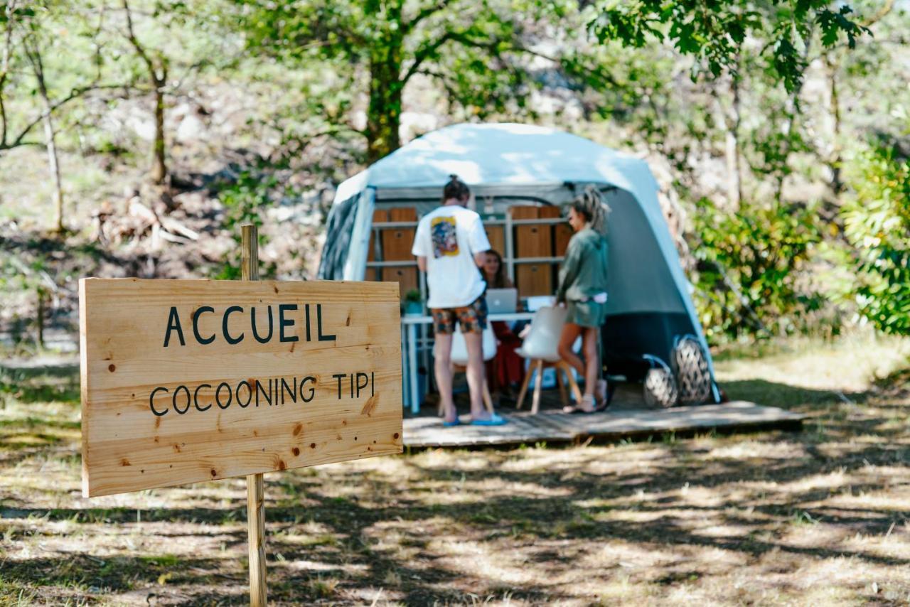 Cocooning Tipi - Seignosse Hotell Exteriör bild